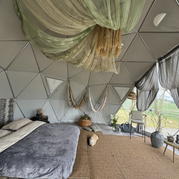 Ezernieki Glamping Tent Decorations